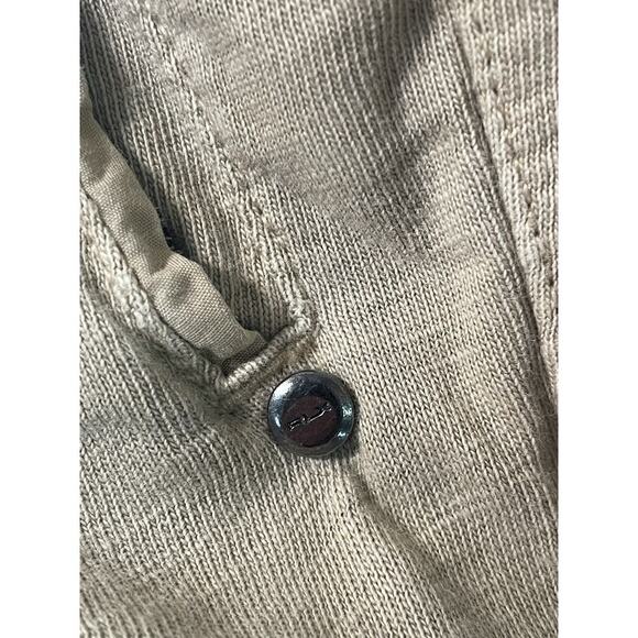 Ralph Lauren X RLX Tan Jersey Knit Distressed Relaxed Fit Button-Fly Pants 36 - Picture 8 of 11